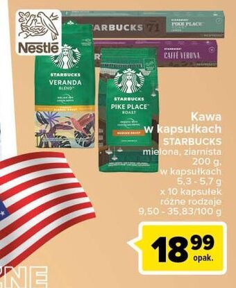 Carrefour Kawa starbucks pike place oferta