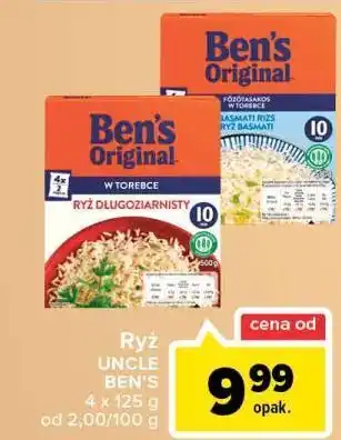 Carrefour Ryż pełnoziarnisty ben's original oferta