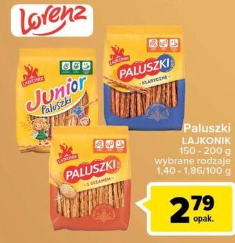 Carrefour Paluszki lajkonik junior oferta
