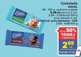 Carrefour Czekolada gorzka klasyczna 64% e. wedel oferta