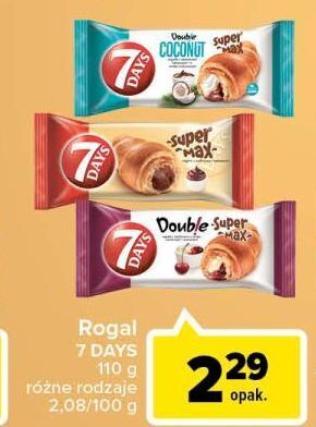 Carrefour Rogal cocoa-coconut 7 days double max oferta