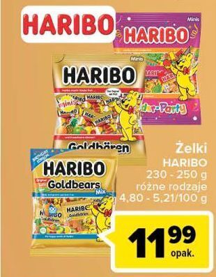 Carrefour Żelki haribo złote misie oferta