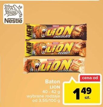 Carrefour Baton lion peanut oferta
