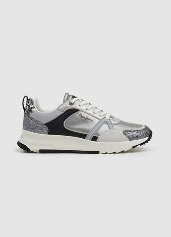 Pepe Jeans Sneakersy z łączonych materiałów joy oferta