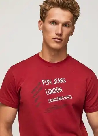 Pepe Jeans T-shirt bawełniany timotheo oferta