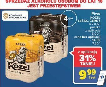 Carrefour Piwo kozel lezak oferta