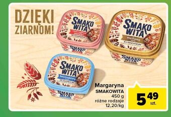 Carrefour Margaryna smakowita maślany smak oferta