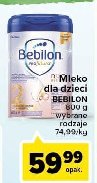 Carrefour Mleko 2 bebilon profutura oferta