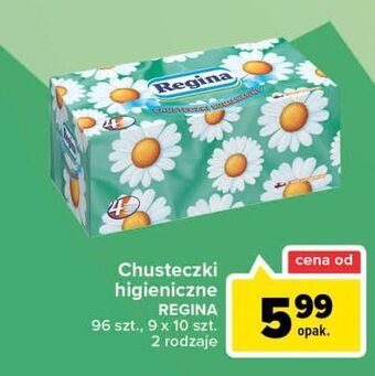 Carrefour Chusteczki higieniczne regina oferta