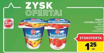 Carrefour Jogurt truskawka zott jogobella oferta
