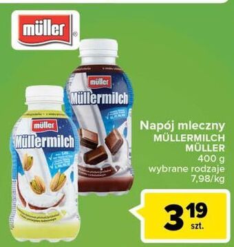 Carrefour Napój mleczny czekoladowy mullermilch oferta