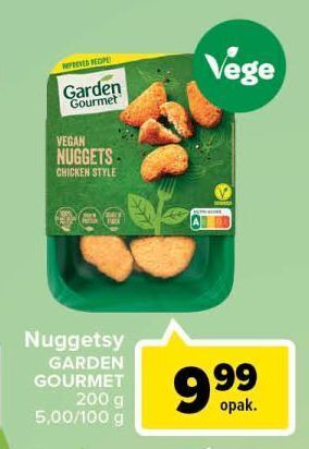 Carrefour Nuggetsy wegańskie garden gourmet oferta