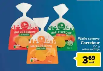 Carrefour Wafle pszenne serowe carrefour classic oferta