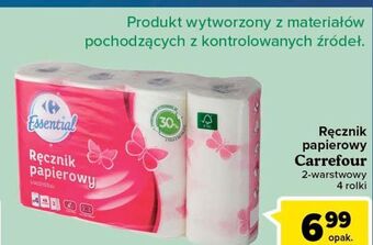 Carrefour Recznik papierowy carrefour essential oferta