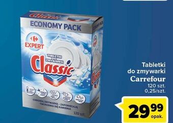 Carrefour Tabletki do zmywarek classic carrefour oferta