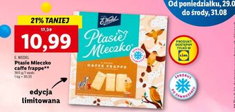 Lidl Czekoladki caffe frappe e. wedel ptasie mleczko oferta
