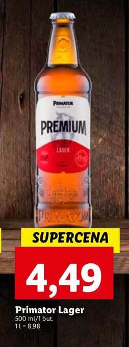 Lidl Piwo primator premium oferta