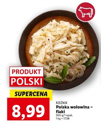 Lidl Flaki wołowe rzeźnik codzienna dostawa oferta