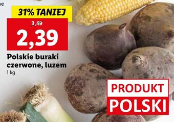 Lidl Buraki czerwone oferta
