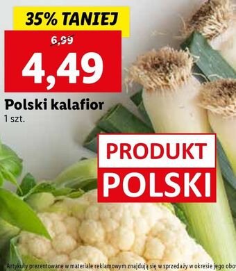Lidl Kalafior oferta