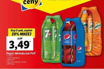 Lidl Napój orange mirinda oferta