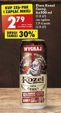 Biedronka Piwo kozel cerny oferta