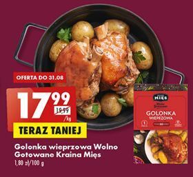 Biedronka Golonka wieprzowa wolno gotowana kraina mięs oferta