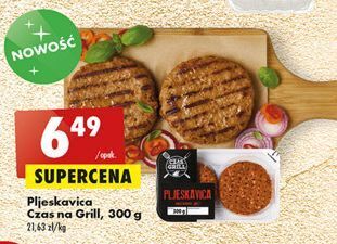 Biedronka Pljeskavica czas na grill oferta