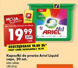 Biedronka Kapsułki do prania color ariel all in 1 oferta