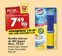 Biedronka Point block cytrusowa świeżość agent max oferta