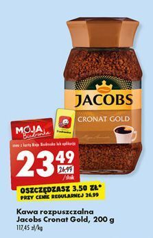 Biedronka Kawa jacobs cronat gold oferta