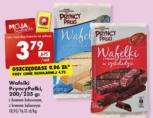 Biedronka Pryncypałki mini z kremem kakaowym w czekoladzie deserowej tasso oferta