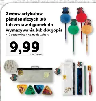 Lidl Gumki do mazania wizarding world harry potter oferta