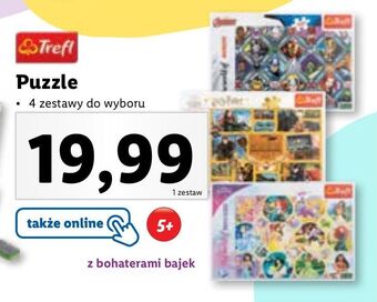Lidl Puzzle harry potter trefl oferta