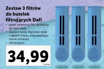 Lidl Filtry do butelki dafi oferta