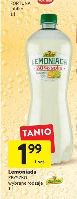 Intermarche Lemoniada cytrusowa zbyszko oferta