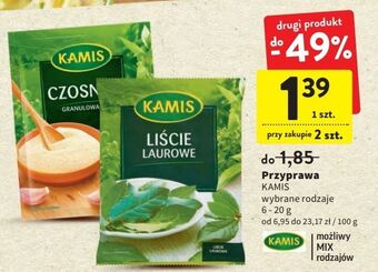 Intermarche Czosnek granulowany kamis oferta