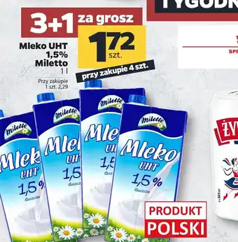 Netto Mleko UHT 1,5% 1l oferta