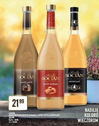 Dino Likier biały bocian słony karmel oferta