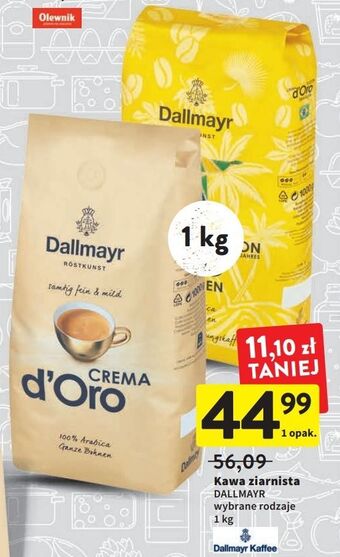 Intermarche Kawa dallmayr crema d'oro oferta