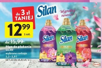 Intermarche Płyn do płukania fascinating jungle silan aromatherapy oferta