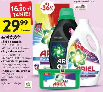 Intermarche Kapsułki do prania color ariel all in 1 oferta