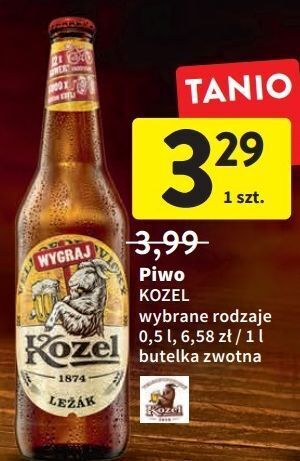 Intermarche Piwo kozel lezak oferta