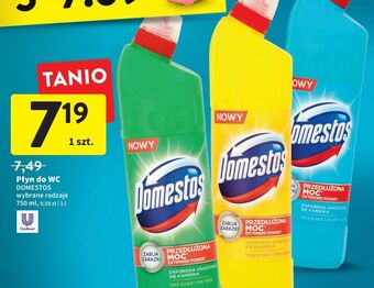 Intermarche Płyn do wc citrus domestos oferta
