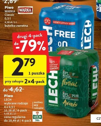 Intermarche Piwo lech free oferta