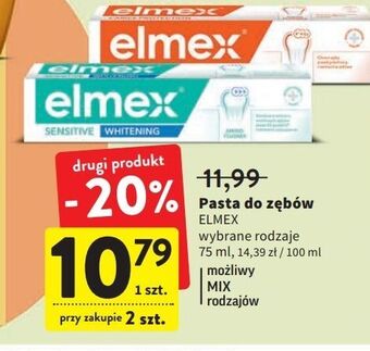 Intermarche Pasta do zębów przeciw próchnicy elmex oferta
