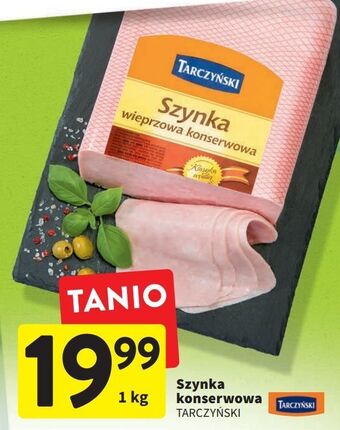 Intermarche Szynka konserwowa wieprzowa tarczyński oferta