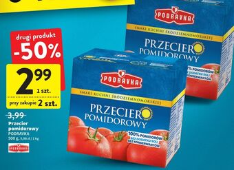 Intermarche Przecier pomidorowy podravka oferta