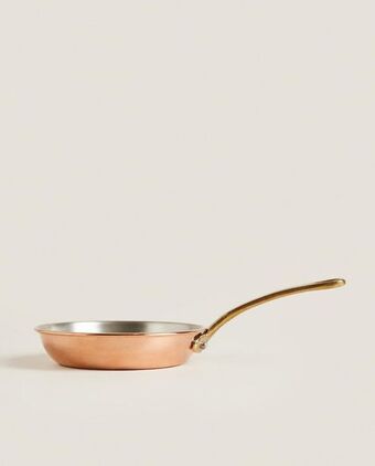 ZARA HOME Mała patelnia z miedzi i mosiądzu oferta