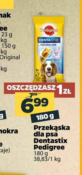 Netto Przekąska dla psa Dentastix Pedigree oferta